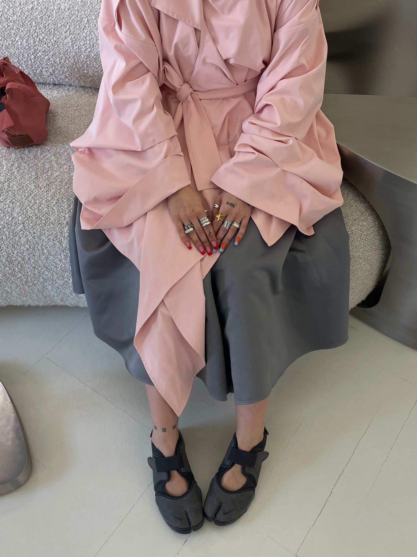 Trench coat - pink