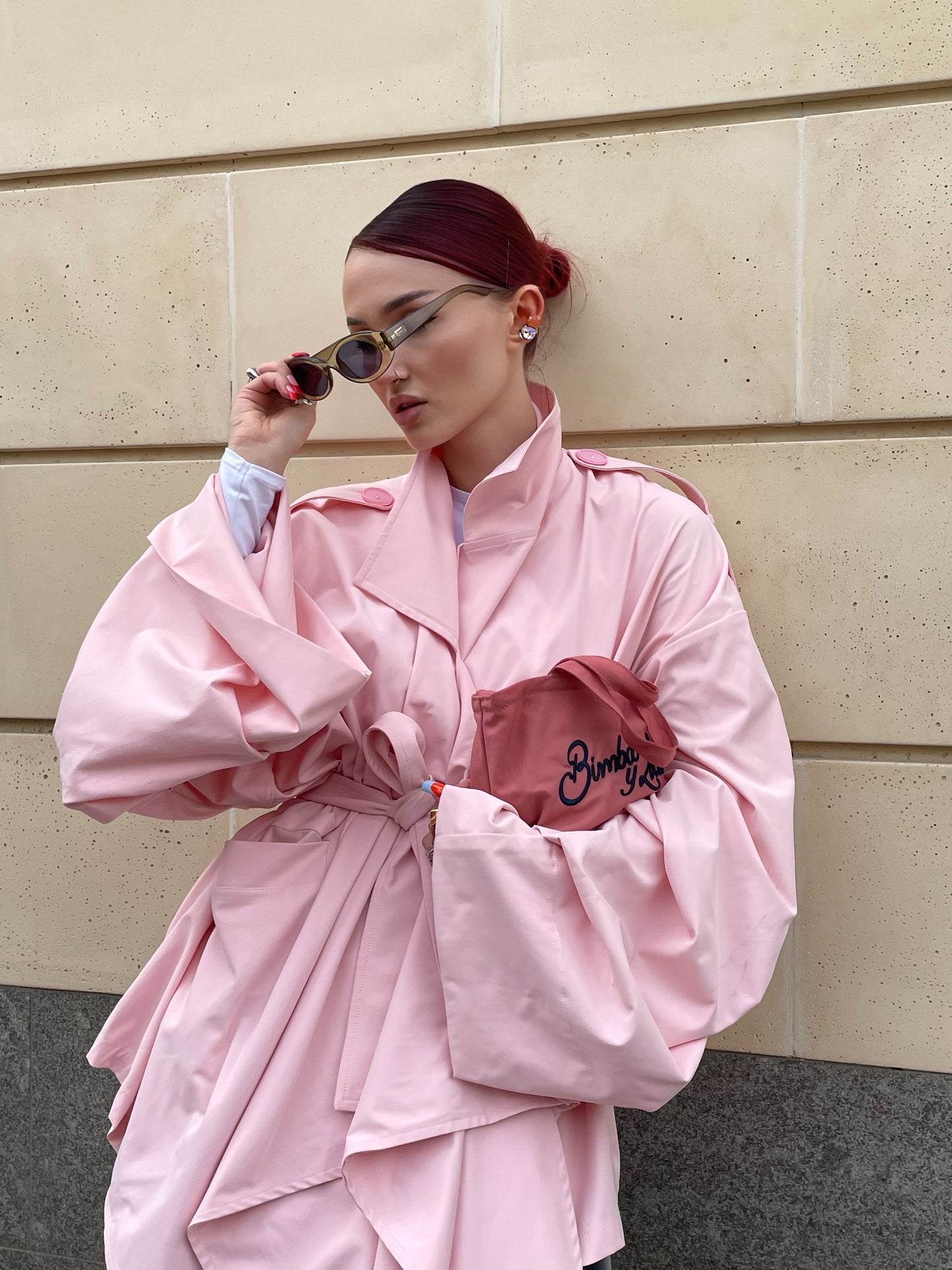 Trench coat - pink