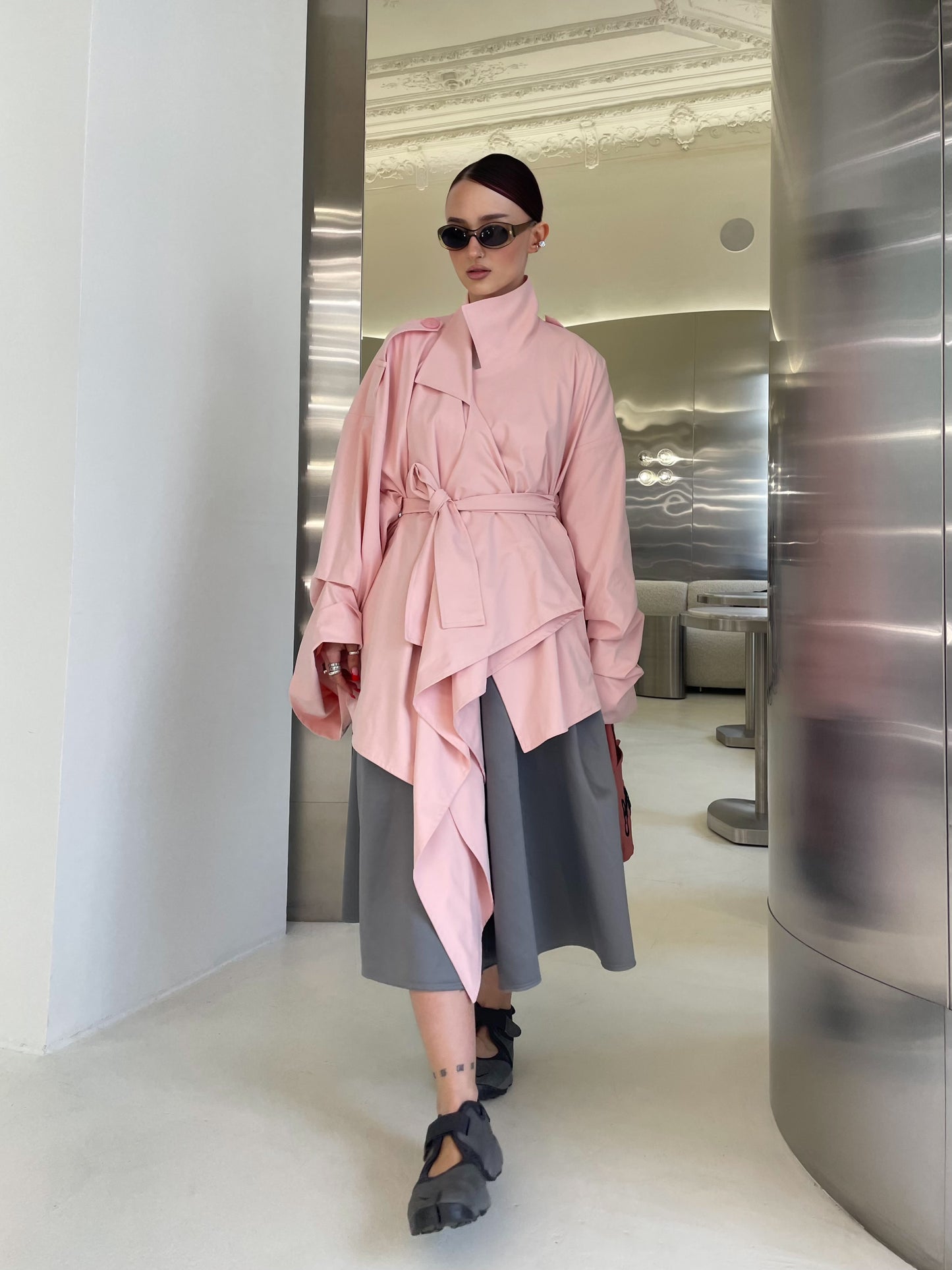 Trench coat - pink
