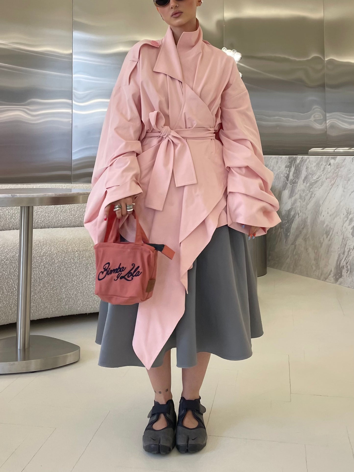 Trench coat - pink