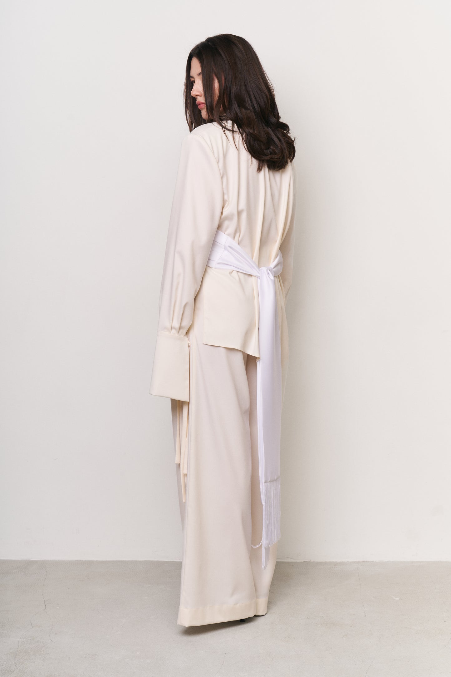 Fringed belt