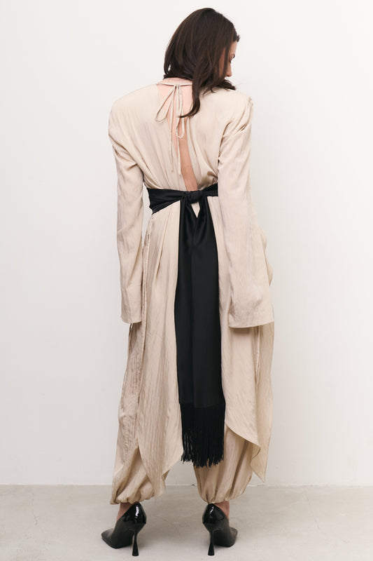 Fringed belt