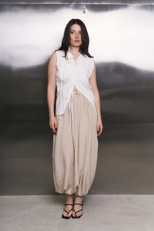Kyoto tie blouse