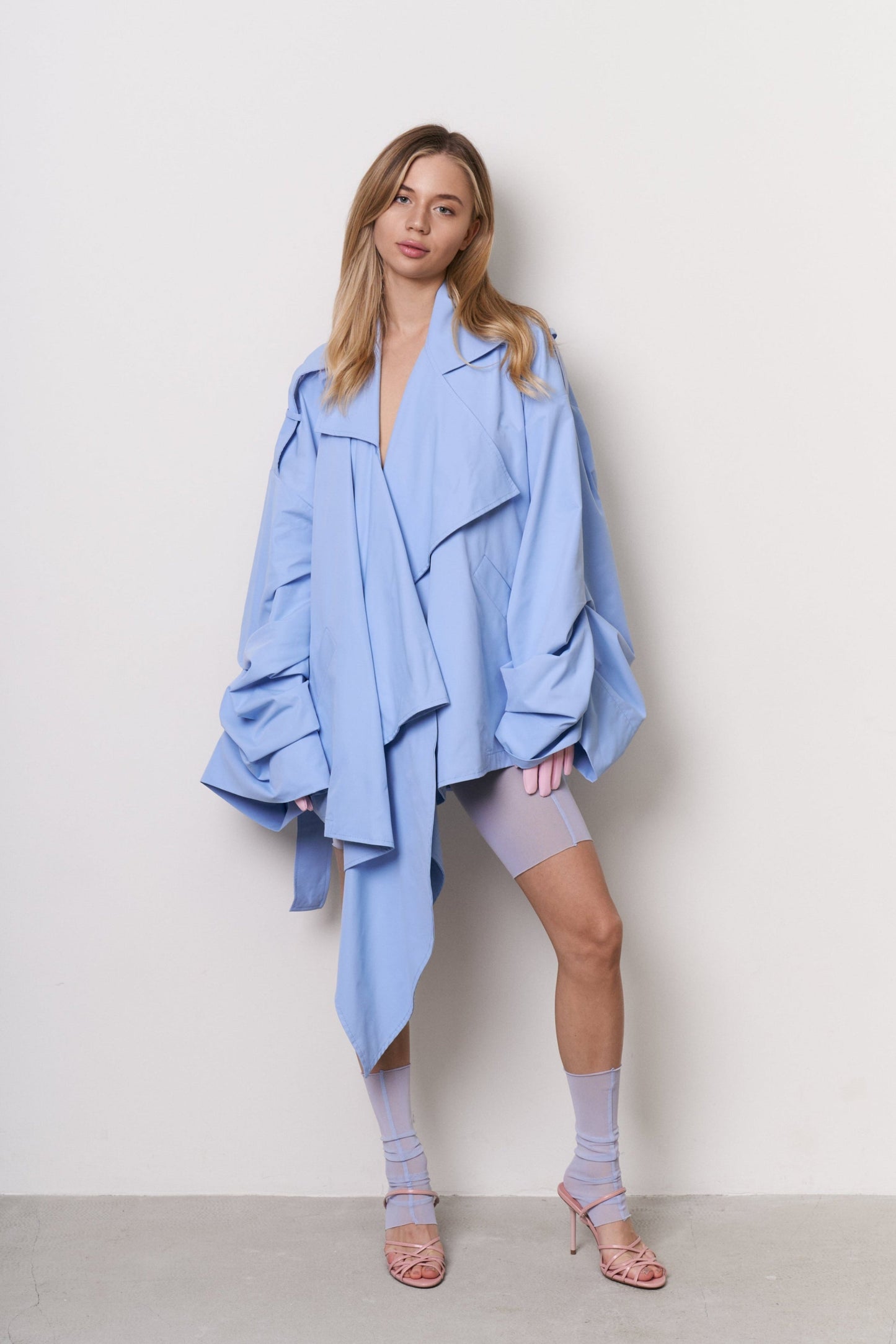 Trench coat - blue
